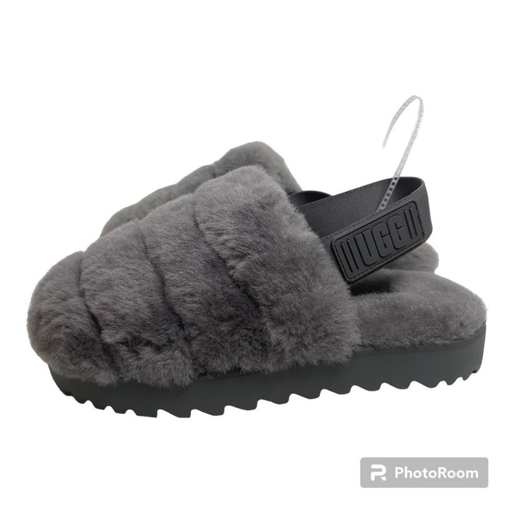 UGG Australia Charcoal Slippers Size 7 NWT no box